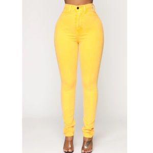 Fashion Nova Super High Waist Skinnies